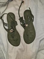 groene slippers maat 39  (dv20), Ophalen of Verzenden, Zo goed als nieuw, Groen