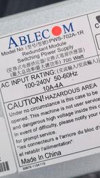 Supermicro Ablecom PWS-702A-1R Voeding 700W Redundant (2x), Ophalen of Verzenden