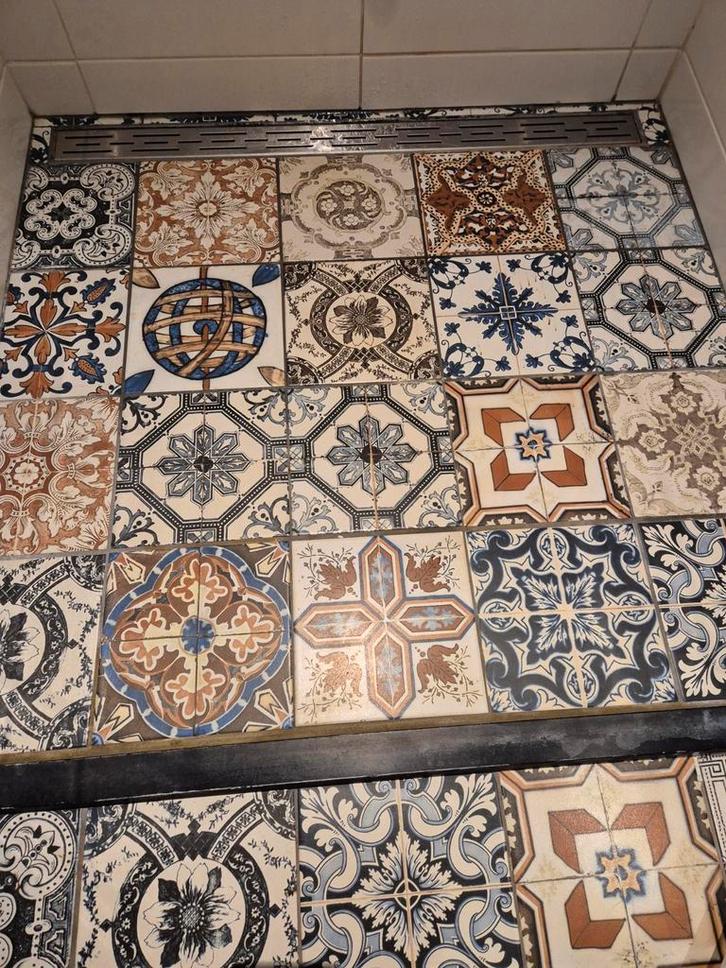 Mozaïek/Portugese/marokkaanse vloer/wand tegels, 16 m2, Doe-het-zelf en Verbouw, Tegels, Nieuw, Wandtegels, Keramiek, 20 tot 40 cm