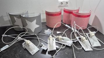 Wandlamp Alex en Marrit van de Karwei (5 stuks) beschikbaar voor biedingen