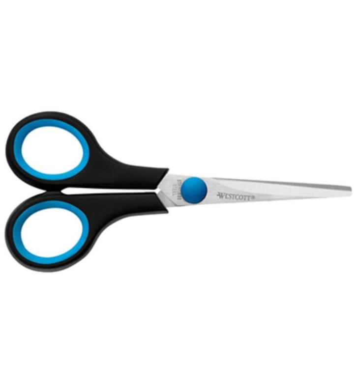Westcott easy grip knutsel/hobbyschaar 14 cm RVS E-30252 00, Hobby en Vrije tijd, Knutselen, Nieuw, Gereedschap of Toebehoren