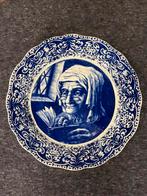 Delfts Blauw Bord Boch Freres La Louviere, Antiek en Kunst, Ophalen