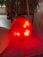 Vier grote ballen (13cm) met lichtsnoer en 2x mega kerstbal, Ophalen, Zo goed als nieuw