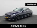 Mercedes-Benz C-klasse 180 Ambition | Navigatie | Camera | C, Automaat, Blauw, Leder en Stof, 19 km/l
