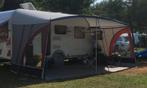 Ten cate caravanluifel met lichtgewicht stokken (omloop 900), Ophalen, Gebruikt