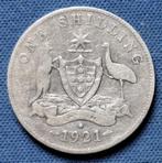 Australië 1 shilling 1921 Km 26, Verzenden, Losse munt, Zilver