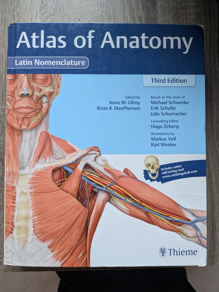 Atlas of Anatomy - Third Edition, Ophalen of Verzenden, Zo goed als nieuw