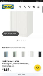 Småstad/Platsa witte kledingkast met 1 deur, Kinderen en Baby's, Kinderkamer | Commodes en Kasten, 50 tot 70 cm, 105 cm of meer