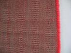 Kvadrat Land; rood+beige; maximaal 11 meter meubelstof, Wol, 120 cm of meer, Ophalen of Verzenden, Rood