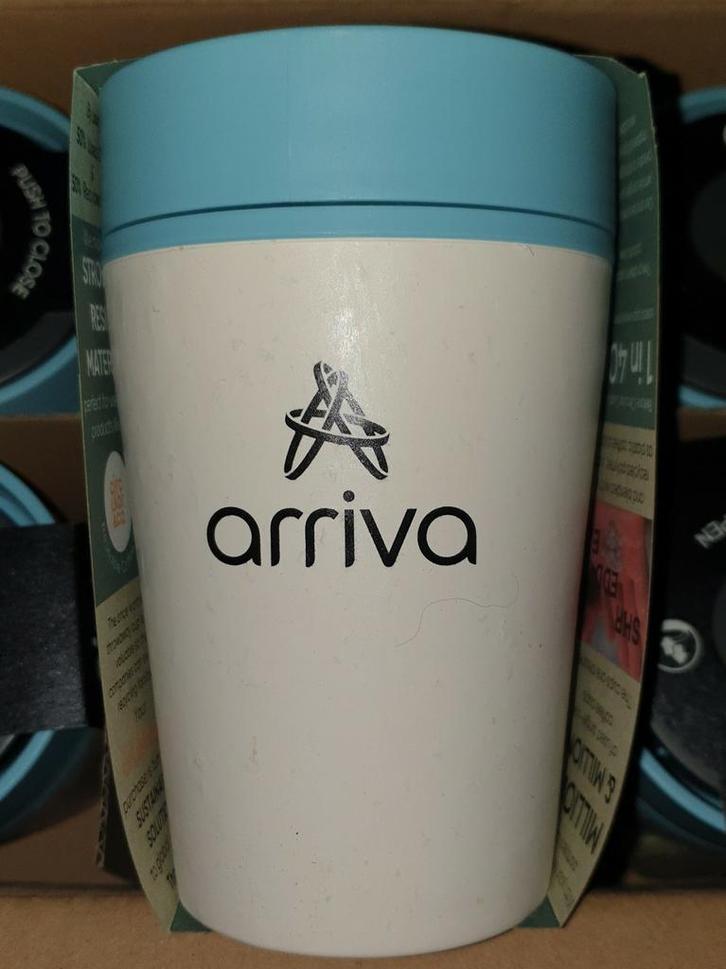 16x Herbruikbare to go bekers van gerecyclede koffiebekers, Huis en Inrichting, Keuken | Keukenbenodigdheden, Nieuw, Ophalen of Verzenden