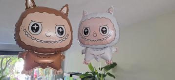 Labubu ballon gevuld met helium, lint en gewicht voor €10 beschikbaar voor biedingen