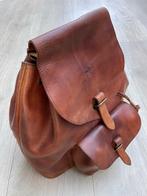 Marlboro Classics Lederen Vintage rugtas, Sieraden, Tassen en Uiterlijk, Tassen | Rugtassen, Ophalen of Verzenden, Zo goed als nieuw