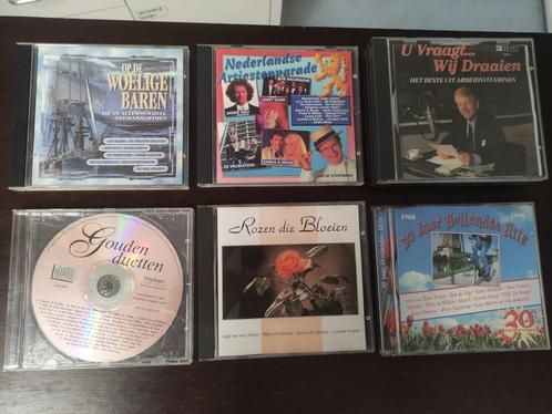 Partij Nederlandstalige cd's., Cd's en Dvd's, Cd's | Nederlandstalig, Gebruikt, Levenslied of Smartlap, Ophalen of Verzenden
