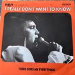 Elvis Presley. Í really dont want to know. Vinyl-single, Pop, Gebruikt, Ophalen of Verzenden, 7 inch