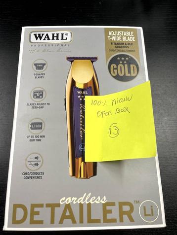 Wahl Cordless Detailer Li Gold Trimmer - Niet gebruikt beschikbaar voor biedingen