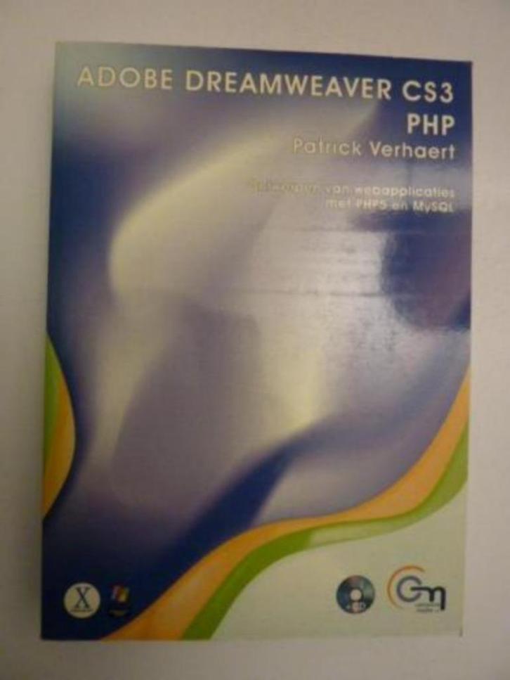 Patrick Verhaert- Adobe dreamweaver CS3 PHP, Boeken, Informatica en Computer, Zo goed als nieuw, Internet of Webdesign, Verzenden