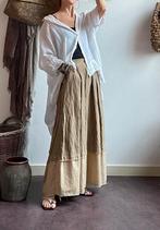 Prachtige wol met linnen lange rok masnada vib 36 New, Ophalen of Verzenden, Onder de knie, Zo goed als nieuw, Maat 36 (S)