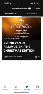 Avond van de filmmuziek Christmas edition, Twee personen, December