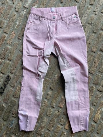 Lichtroze rijbroek Imperial Riding met prachtige glitters beschikbaar voor biedingen