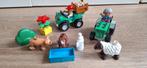 Lego Duplo boerderij met tractor en dieren, Kinderen en Baby's, Speelgoed | Duplo en Lego, Ophalen of Verzenden, Gebruikt