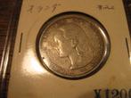 Munt gulden loshangend haar, Postzegels en Munten, Munten | Nederland, 1 gulden, Zilver, Ophalen of Verzenden, Koningin Wilhelmina