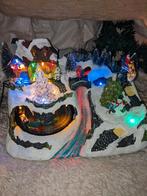 Nieuw! Leuk kerst tafereel, kerstdorp met treintje, Eén persoon, Overige typen