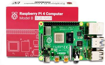 Raspberry PI4 met Behuizing beschikbaar voor biedingen