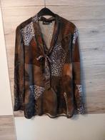 Dames bloes, Ophalen of Verzenden, Zo goed als nieuw, Maat 38/40 (M), Bruin
