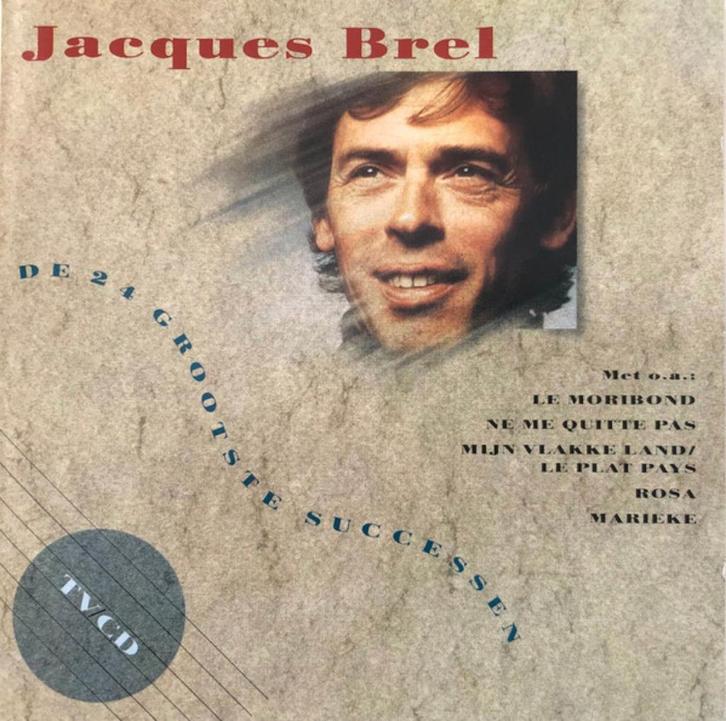 CD JACQUES BREL DE 21 GROOTSTE SUCCESSEN, Cd's en Dvd's, Cd's | Franstalig, Zo goed als nieuw, Verzenden