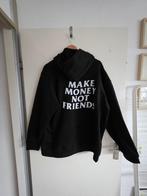 Make Money Not Friends Hoodie (XL), Ophalen of Verzenden, Zo goed als nieuw, Maat 56/58 (XL), Zwart