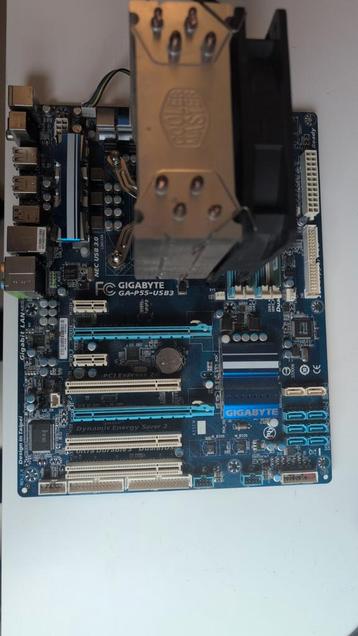 Intel Core i5-750 + Gigabyte GA-P55-USB3 + 6gb ram beschikbaar voor biedingen