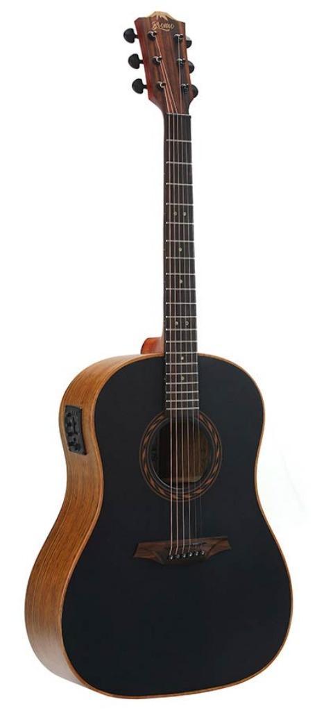Bromo BAT9ME Round Shoulder Westerngitaar Full Service, Muziek en Instrumenten, Snaarinstrumenten | Gitaren | Akoestisch, Nieuw