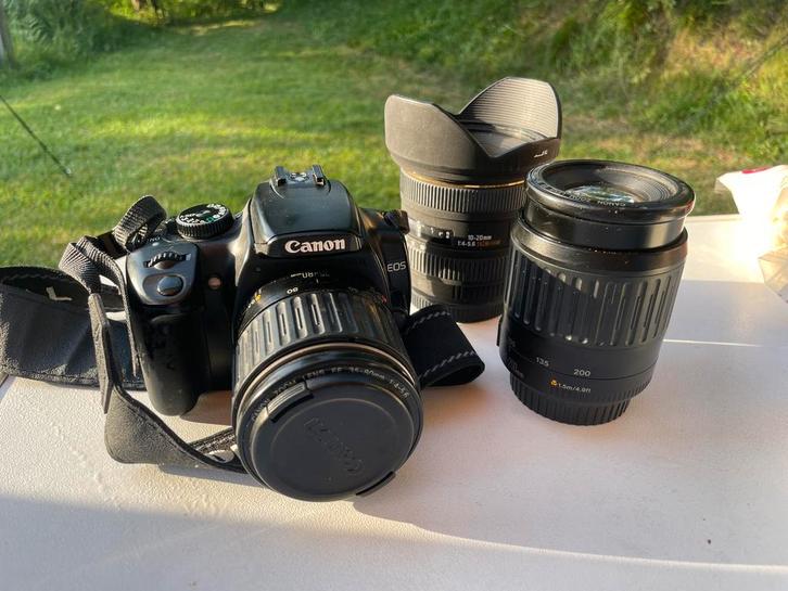 Canon 400D, Audio, Tv en Foto, Fotocamera's Digitaal, Gebruikt, Spiegelreflex, Canon, Geen optische zoom, Ophalen