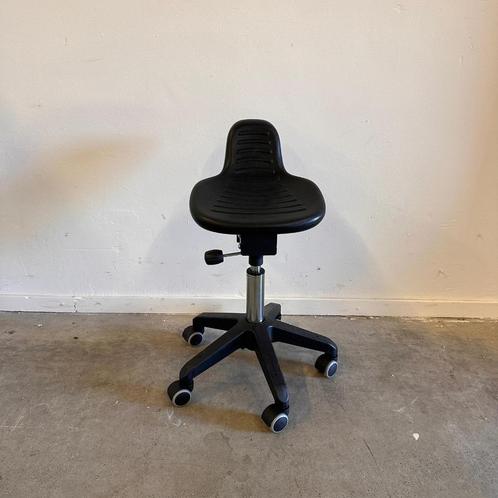 Zit- en stastoel van polyurethaan Alfa Octopus - Global Prof, Huis en Inrichting, Bureaustoelen, Nieuw, Bureaukruk, Zwart, Ergonomisch