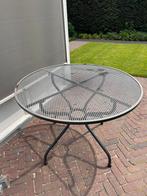 Ronde metalen tuintafel 105cm Royal Garden, Tuin en Terras, Ophalen, Zo goed als nieuw, Rond, Metaal