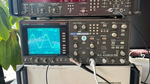 Philips PM 3320 250MS/s digitale oscilloscoop, Hobby en Vrije tijd, Elektronica-componenten, Gebruikt, Ophalen of Verzenden