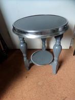 Bijzettafel - Plantentafel - Rooktafel - IZGS - Hoogte: 54cm, Ophalen