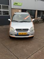 Opel Agila 1.2 I 16V 2002 Grijs, Auto's, Voorwielaandrijving, 15 km/l, 74 pk, 4 stoelen