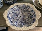 Old Foley schaal met blauwe bloemen van James Kent, Antiek en Kunst, Antiek | Servies los, Ophalen of Verzenden