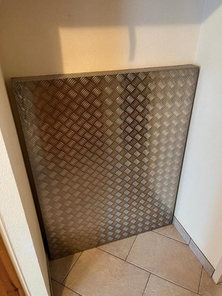 Nieuwe aluminium traanplaat 5 tranenplaat 3.5/4,5, Doe-het-zelf en Verbouw, Metalen, Nieuw, Aluminium, Ophalen