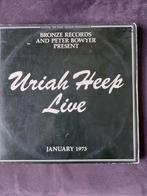 LP:  URIAH HEEP  -  Live  (2LP, 1973), Cd's en Dvd's, 1960 tot 1980, Gebruikt, Ophalen of Verzenden, 12 inch