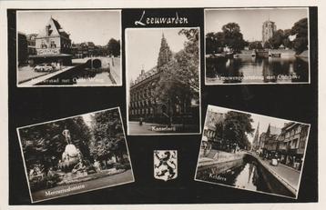LEEUWARDEN Nieuwestad Fontein Kanselarij Kelders 1956 beschikbaar voor biedingen