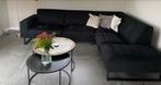 Zwarte Hoekbank Eijerkamp, 250 tot 300 cm, Hoekbank, 75 tot 100 cm, Ophalen of Verzenden
