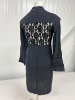 DKNY Donna Karan New York zwarte bloemen kanten knoop jurk, Kleding | Dames, Jurken, Knielengte, Ophalen of Verzenden, Zo goed als nieuw
