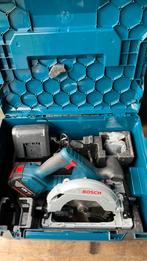 Bosch GKS 18V-57 G accuzaagmachine, Doe-het-zelf en Verbouw, Gereedschap | Zaagmachines, Cirkelzaag, Ophalen of Verzenden, Zo goed als nieuw