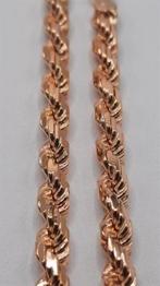 gouden rope ketting 14kt Massief, Www.bredajuwelier.nl, Nieuw, Ophalen of Verzenden, Www.bredajuwelier.nl