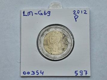 2-euromunt Portugal (P) 2012 Herdenking LM-G69 beschikbaar voor biedingen