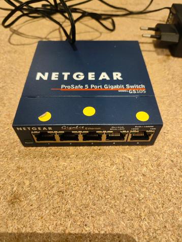 Netgear ProSafe 5-Poorts Gigabit Switch beschikbaar voor biedingen