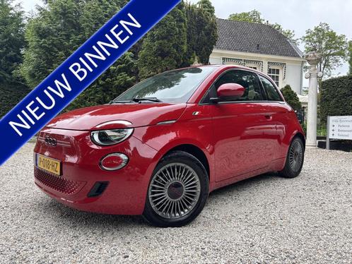 Fiat 500 RED 42 kWh / 1e Eigenaar / Navi / Carplay / Dealer, Auto's, Fiat, Bedrijf, Te koop, ABS, Airbags, Airconditioning, Alarm