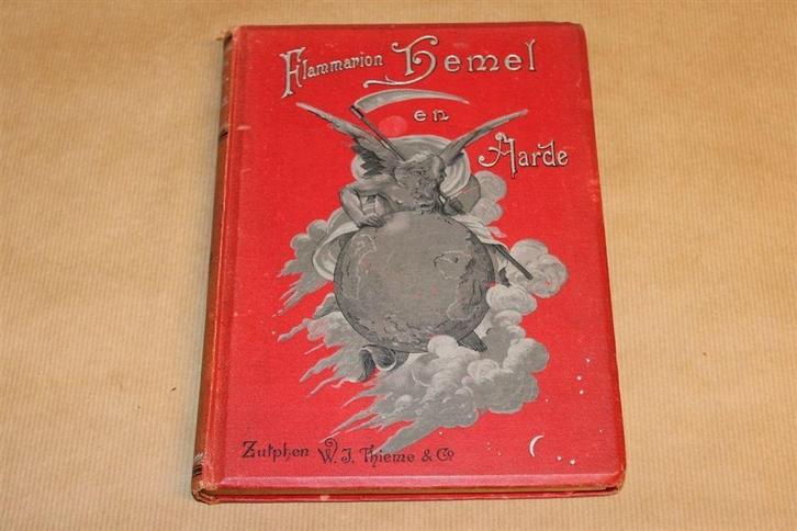 Hemel en Aarde - Flammarion - Antieke uitgave 1900, Antiek en Kunst, Antiek | Boeken en Bijbels, Ophalen of Verzenden